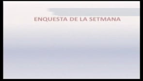 Enquesta de la setmana del 13 de juny