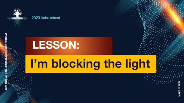 May 6, 2023 – Blocking the Light