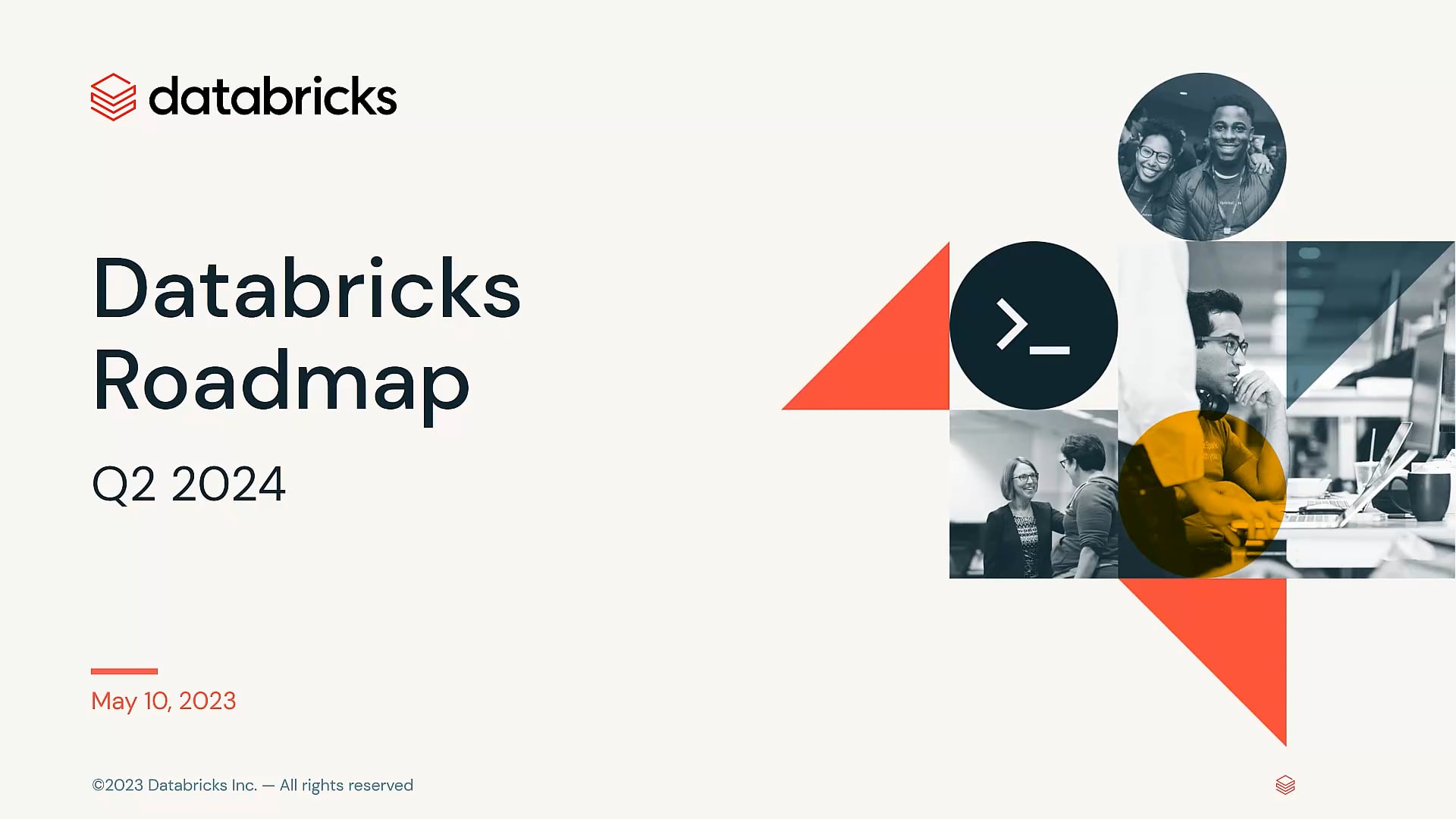 Databricks Roadmap FY24 Q2 on Vimeo