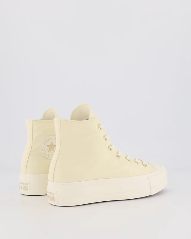 Elevated gold platform chuck store taylor all star high top