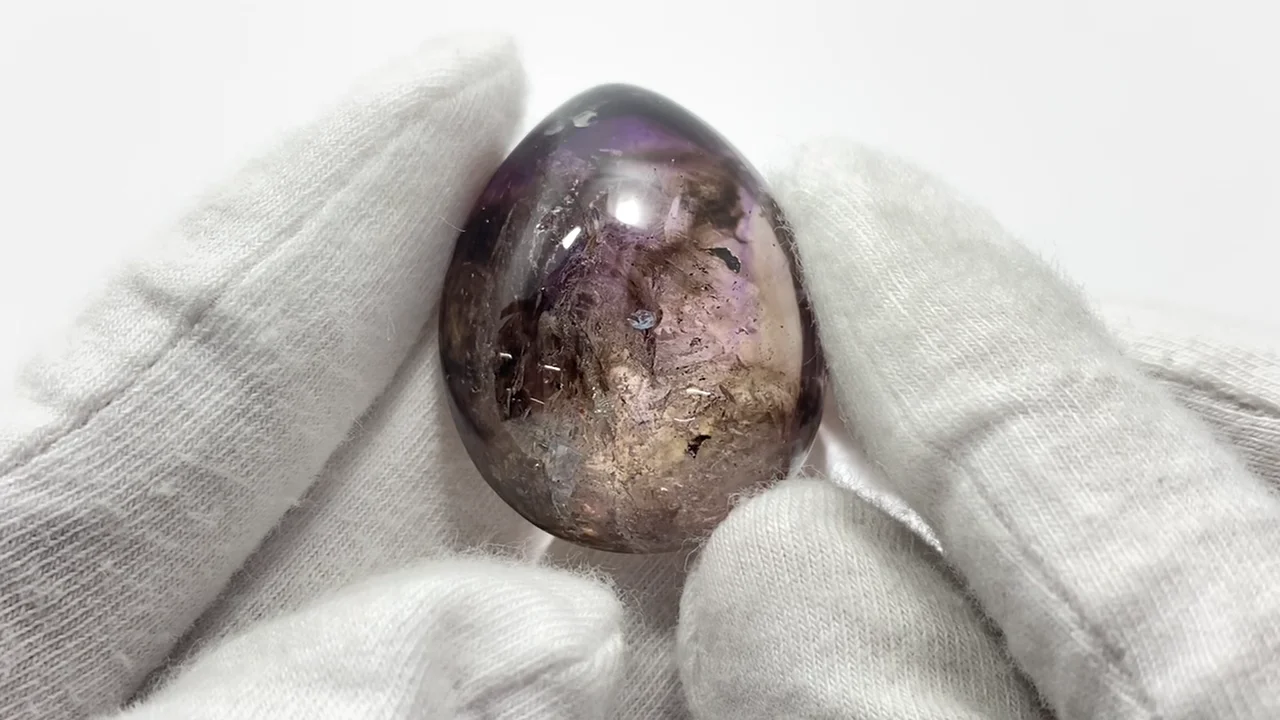 エレスチャル様 エレスチャルクォーツ スーパーセブン ペアシェイプ 17〜21mm【1点もの