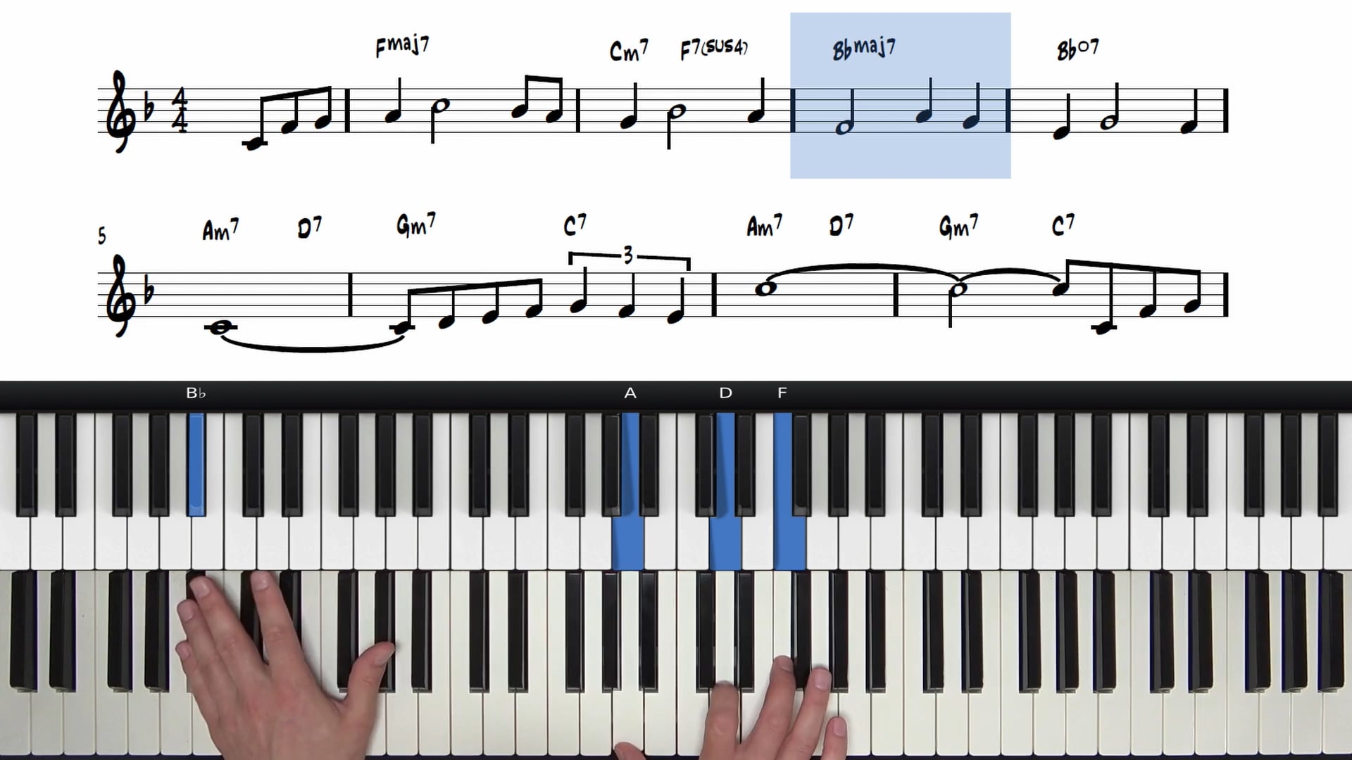 4 - A Section Melody, Stride, & Shells