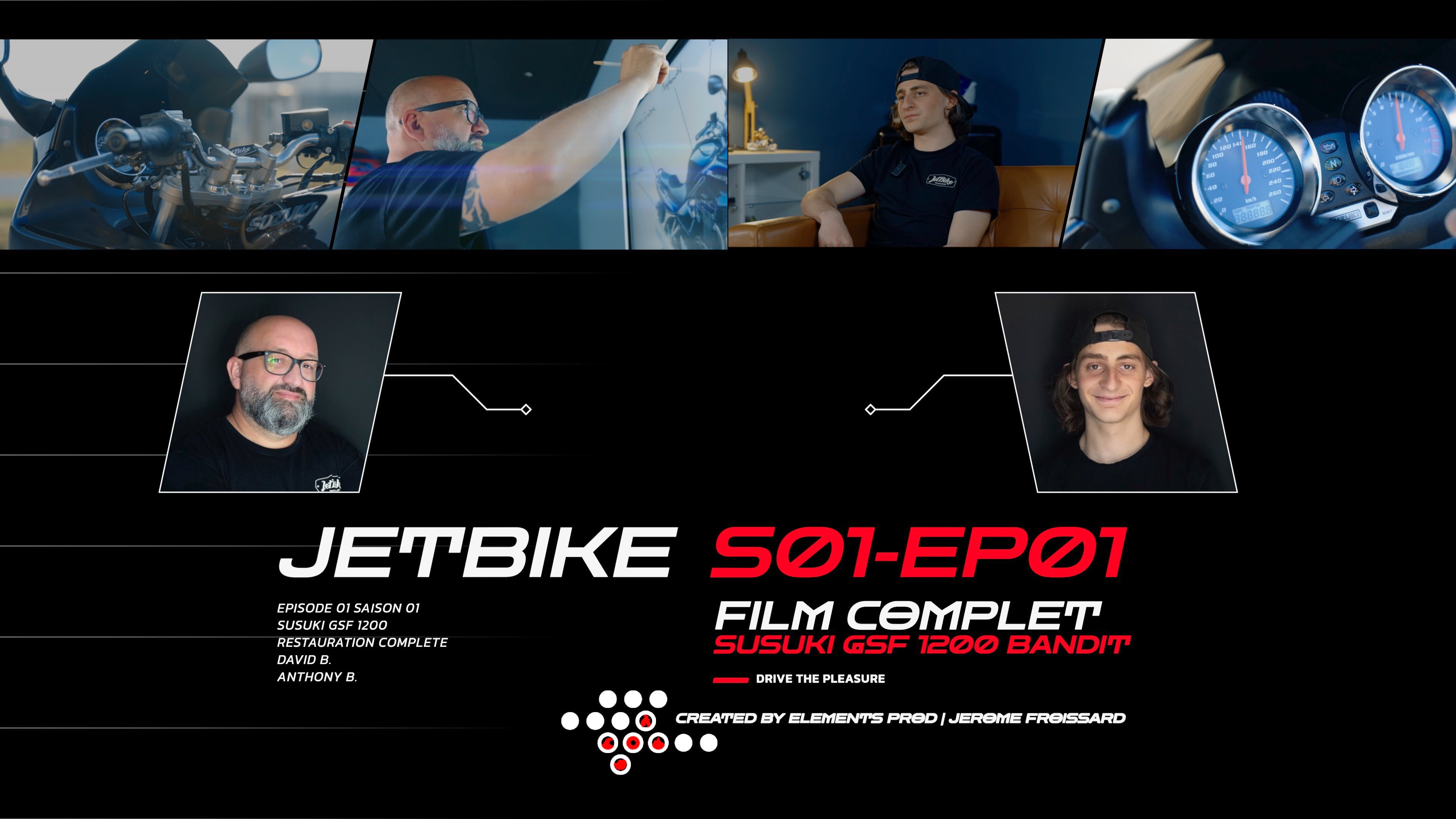 JETBIKE MOTORCYCLES || EP01 | SUZUKI 1200 BANDIT || FILM COMPLET