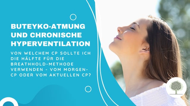 Von welchem CP sollte ich die Hälfte für die Breathhold-Methode verwenden vom Morgen-CP oder vom aktuellen CP? 