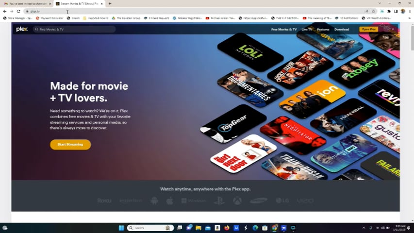 plex setup on Vimeo