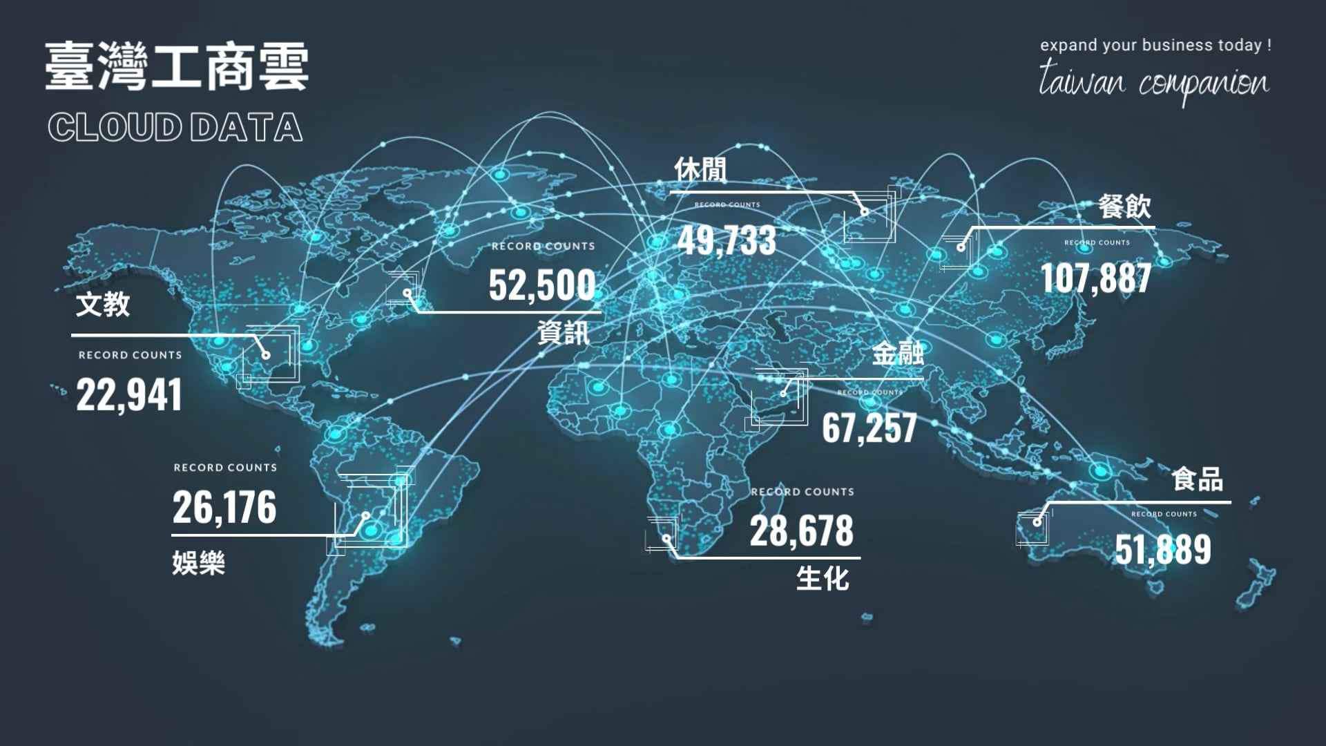 blue world map on Vimeo