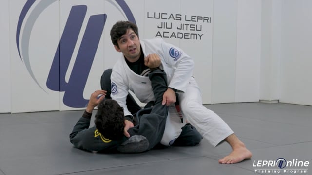 De La Riva to Deep De La Riva to Sweep to Knee Cut Pass with Collar Choke or Back Take