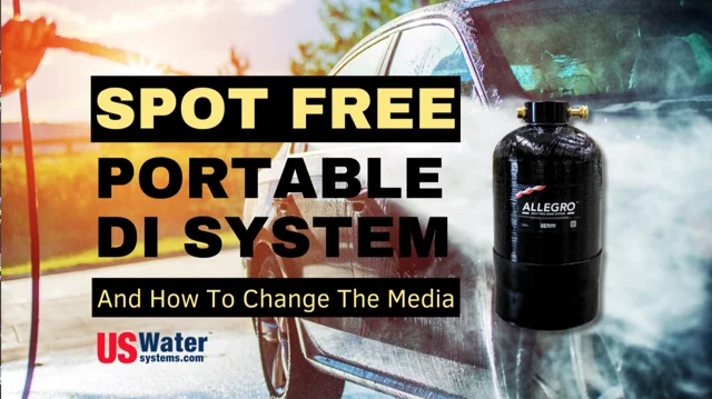 Spot Free Car Wash System 50 | Deionized Water DI Rinse | Bypass Head