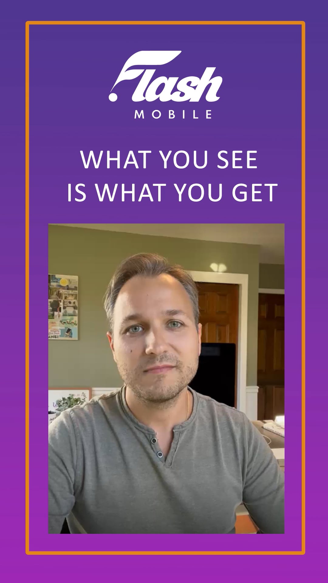 Jeff stier testimonial flash mobile what you see is what you get on