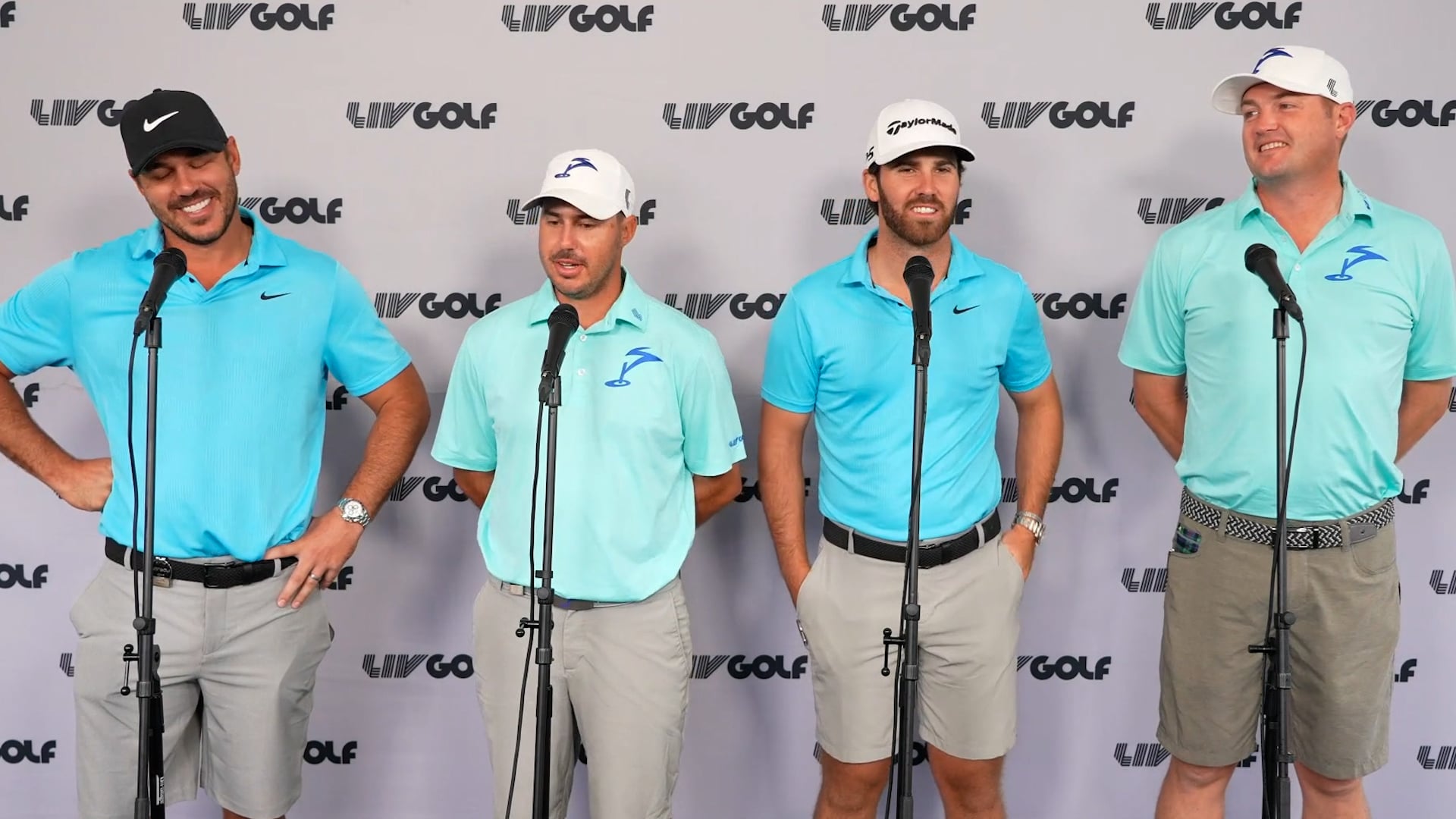 LIV Golf Tulsa Thursday Presser Featuring Brooks Koepka and His Smash GC Teammates (Wide) on Vimeo
