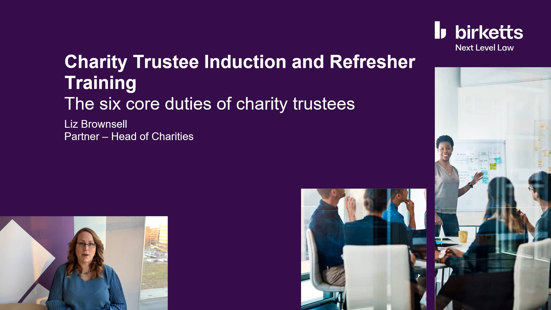 Trustee Training Module 4 The Six Core Duties Of Charity Trustees On Vimeo