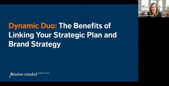 Dynamic Duo: The Benefits of Linking Your Strategic Plan and Brand Strategy