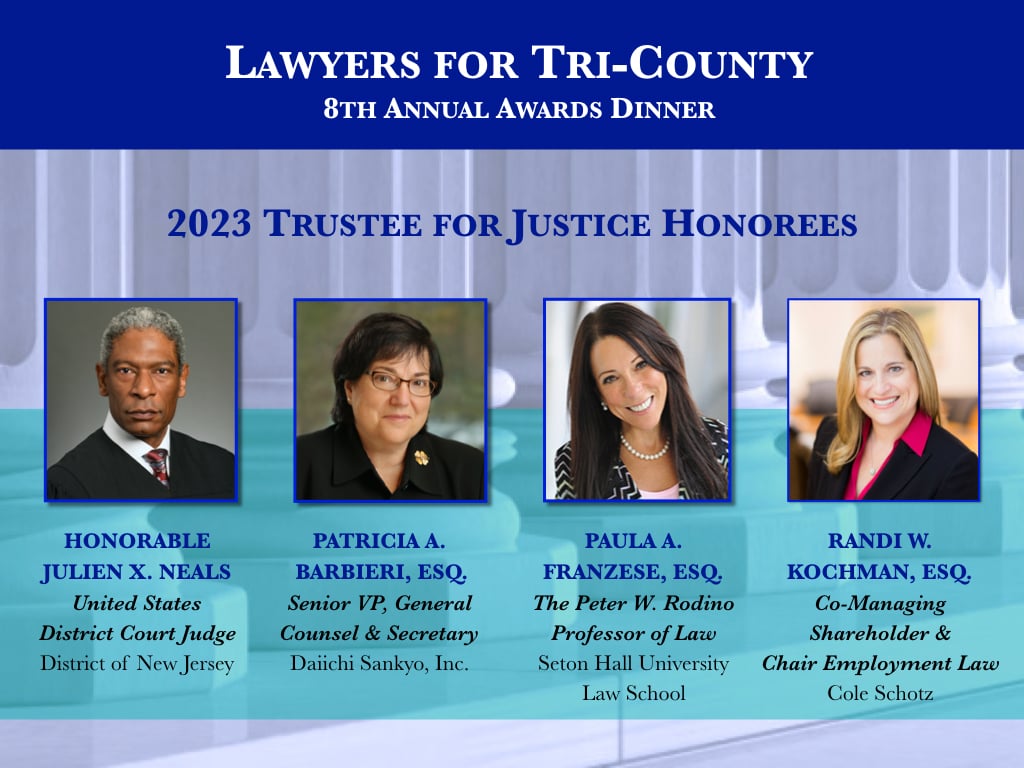 Replay 8th Annual Lawyers for Tri-County Awards Dinner