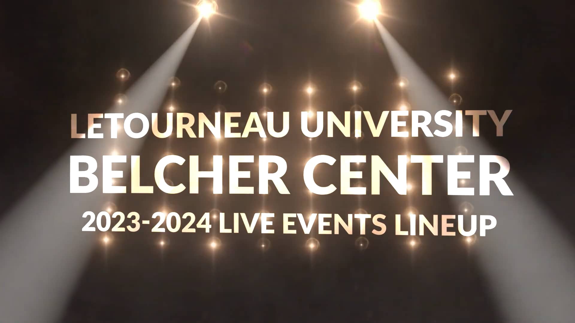 Belcher Center 202324 Lineup Announced! on Vimeo