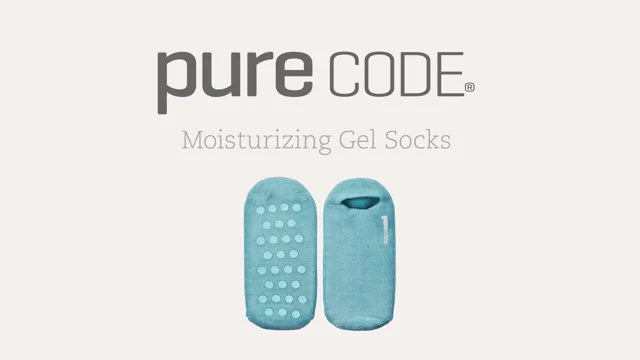 Moisturizing Gel Socks – M/L – PureCode USA