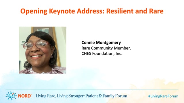 Opening Keynote Address: Resilient and Rare thumbnail