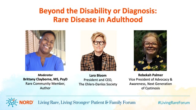 Beyond the Disability or Diagnosis: Rare Disease in Adulthood thumbnail