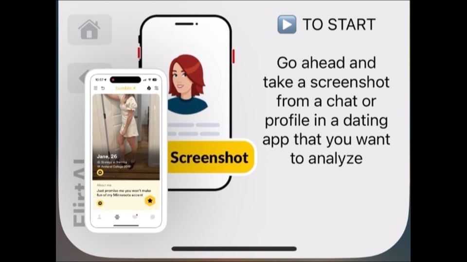 FlirtAI App - artificial intelligence meets authentic conversations