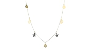 Italian 14kt Yellow Gold Sea Life Station Necklace