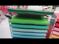 Scrapbook.com - Modern 12x12 Stackable Paper Trays - Clear - 8 Pack