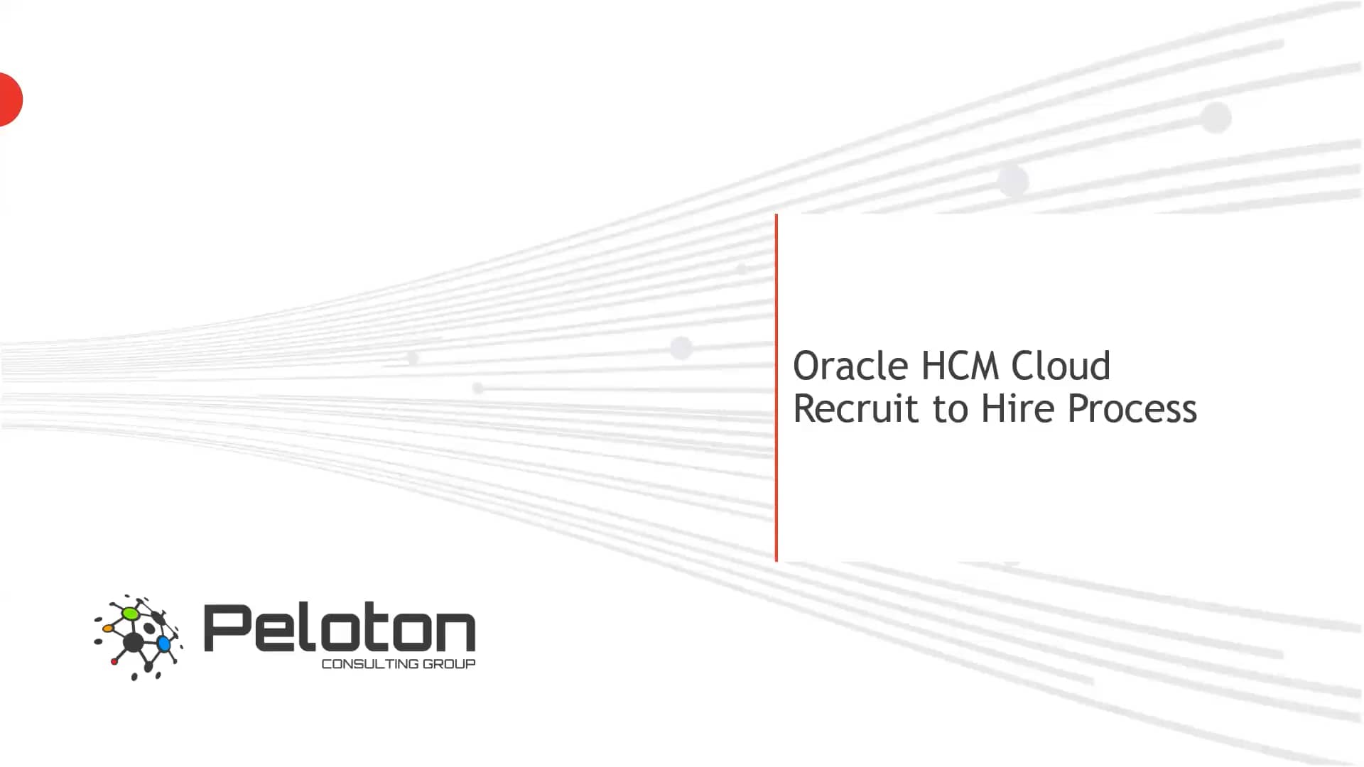 HCM Recruitment Demo Series - Oracle HCM Cloud Recruit to Hire Process ...