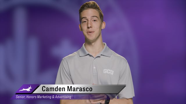 Button to play video: Honors Students Take on New Challenges at GCU