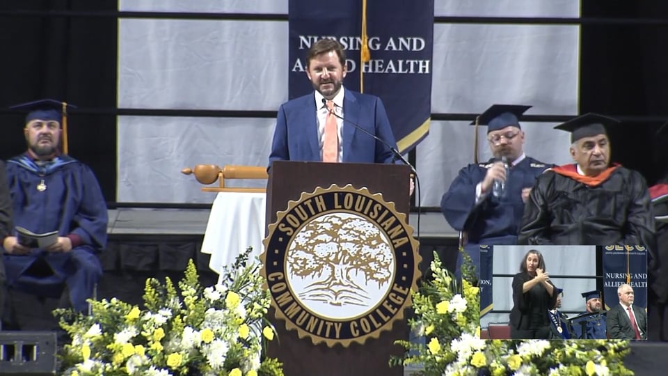 SLCC Spring 2025 Commencement Keynote Speaker Blaise Zuschlag on Vimeo