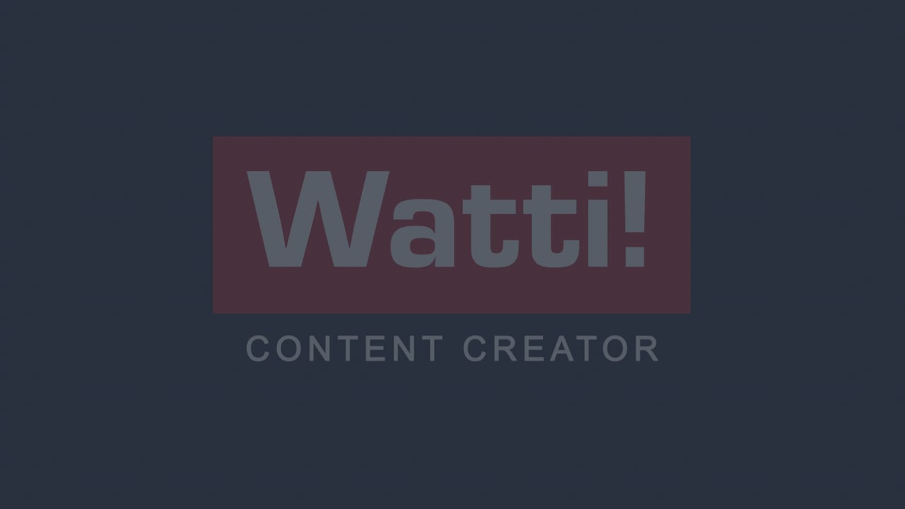 Watti - Content Creators — video still