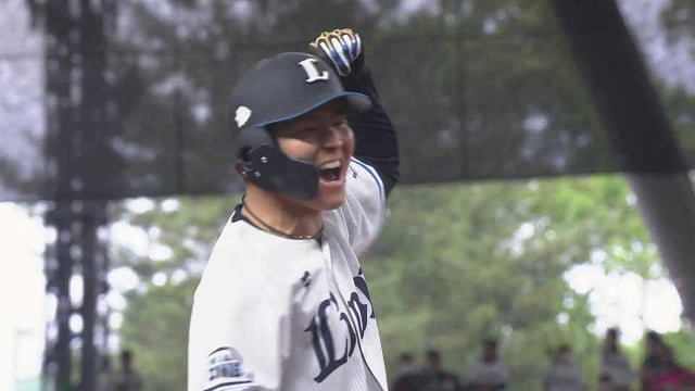 【4回裏】打撃でも魅せる!! ライオンズ・鈴木将平 タイムリー3ベースヒットで逆転!!  2023年5月13日 埼玉西武ライオンズ 対 東北楽天ゴールデンイーグルス