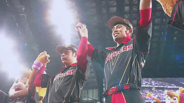 ファイターズ・加藤貴之投手・江越大賀選手ヒーローインタビュー 5月13日 北海道日本ハムファイターズ 対 千葉ロッテマリーンズ