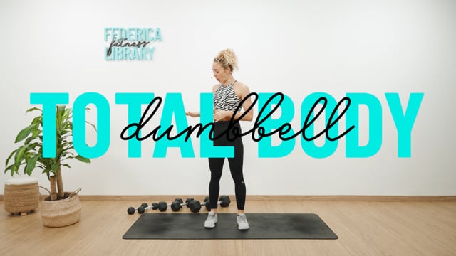 Total Body Dumbbells – Brucia, Tonifica e Scolpisci Programma di 12 settimane