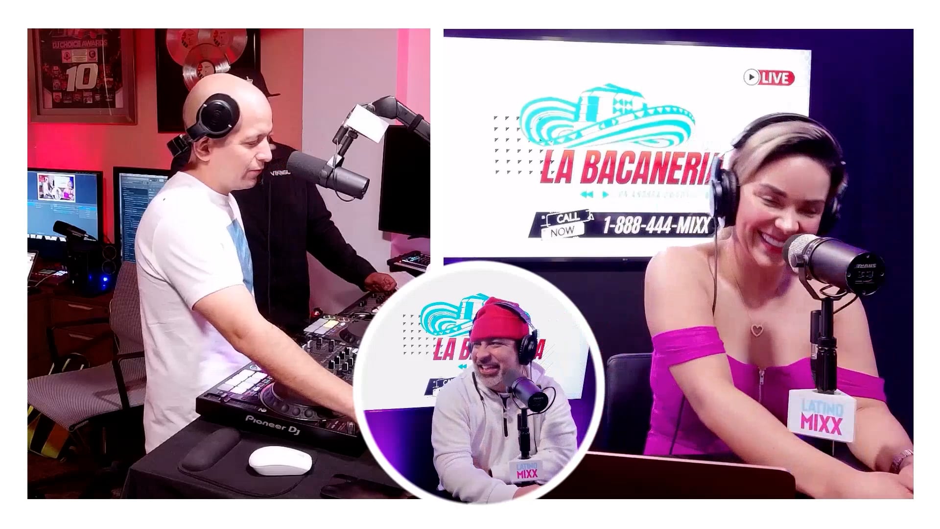 Dj Manny - La Bacaneria Show Live