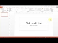 Creating Presentations