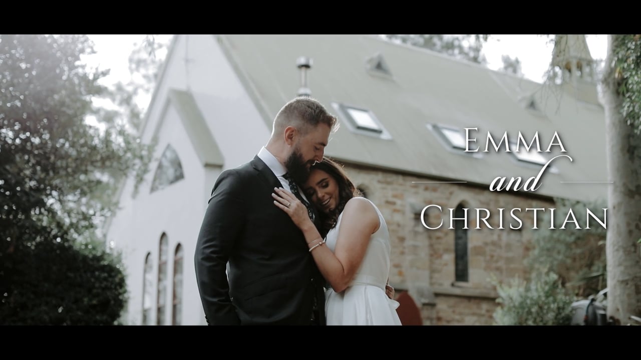The Old Church Milton Wedding Video, Sydney - Emma and Christian