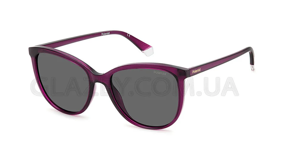 Очки Polaroid PLD 4138/S B3V M9 в фиолетовой оправе