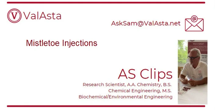 AS MISTLETOE INJECTIONS on Vimeo