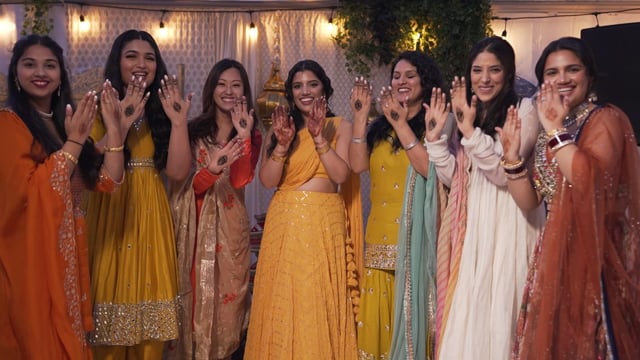 Still from Ashlinder & Harinder next day edit by Happy Soul Films, Toronto wedding videographers