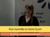 Erika Kulmanen: Kun nuorella ei mene hyvin