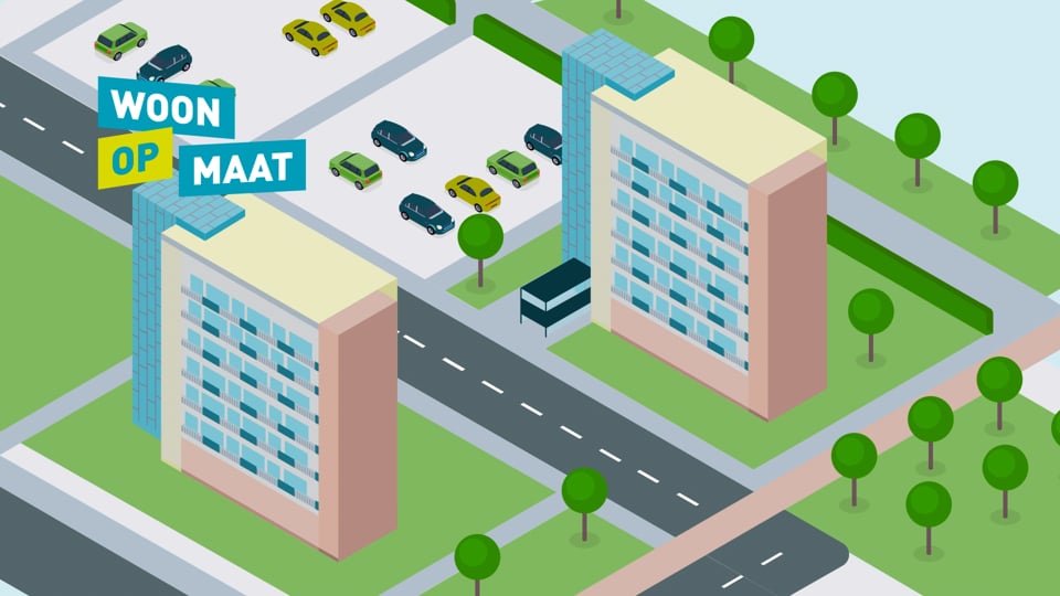 Video afspelen "Isometrische animatie | Woonopmaat - Renovatiewerkzaamheden (2023)"