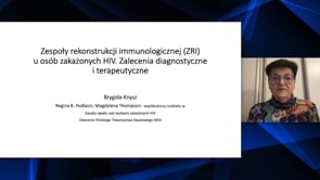 Zespoły rekonstrukcji immunologicznej (ZRI) u osób zakażonych HIV
