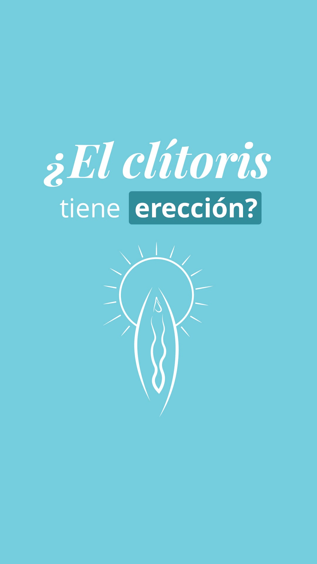 ¿El clítoris tiene erección?