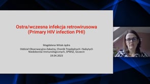 Ostra/wczesna infekcja retrowirusowa