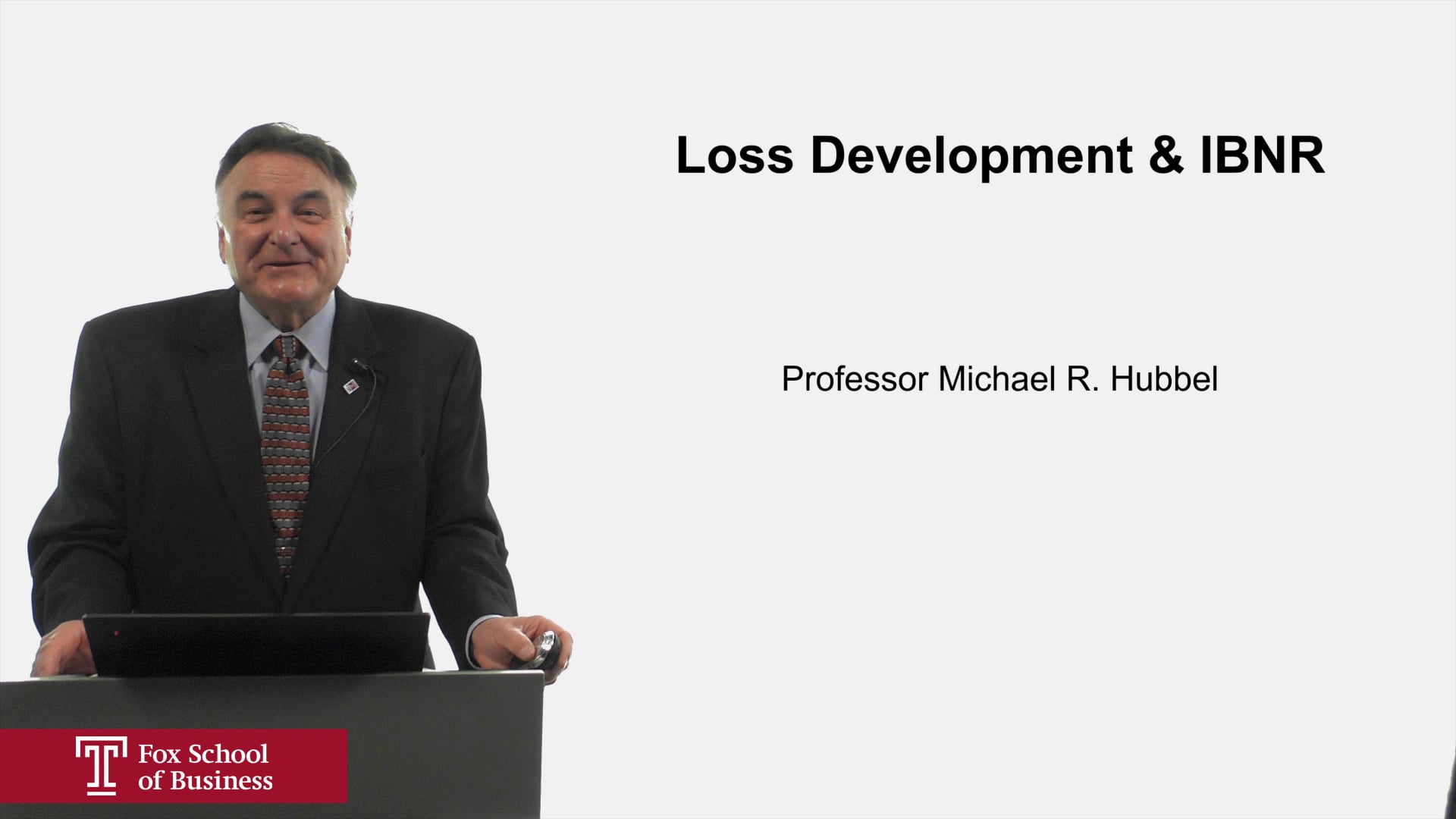 Loss Development & IBNR