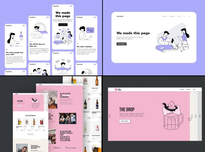 Static VS Animated website design on Vimeo