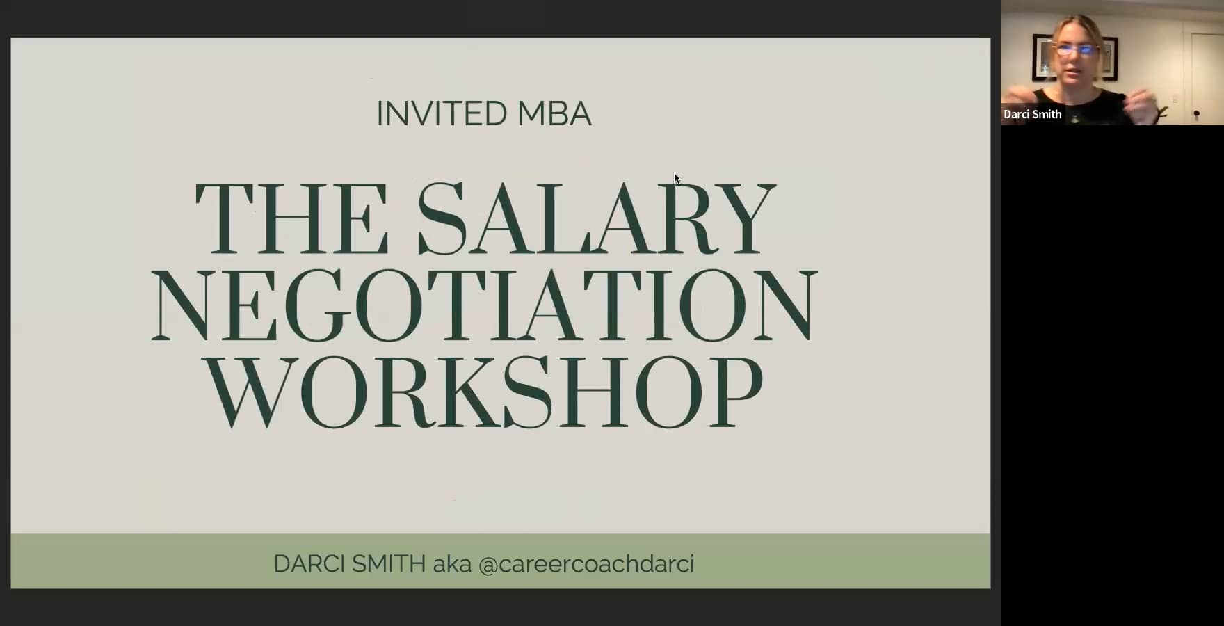 Salary Negotiation Lessons from a Career Coach on Vimeo