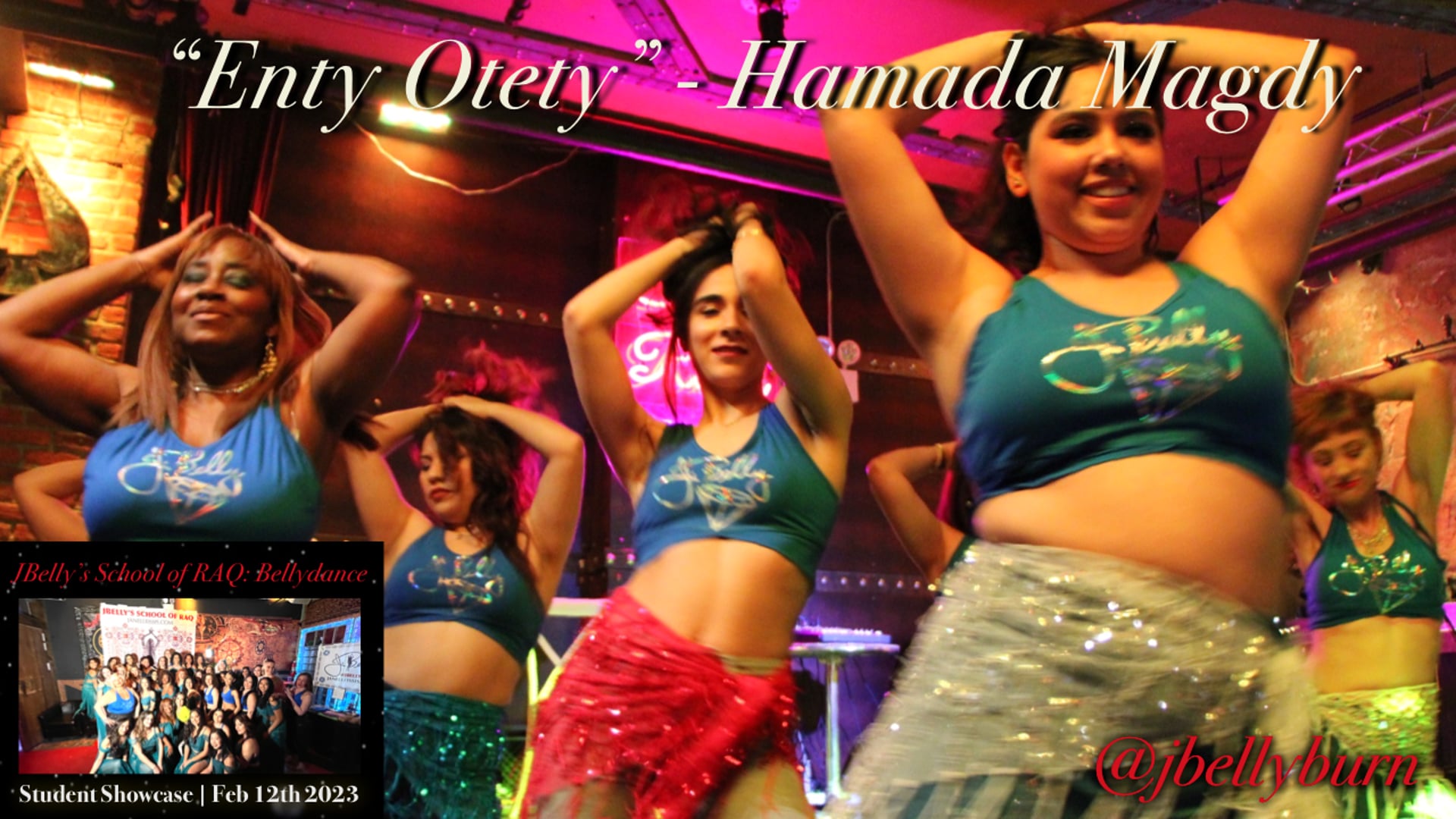 "Enty Otety" - Hamada | JBelly School of RAQ: Bellydance Student Showcase 2023 | @JBELLYBURN