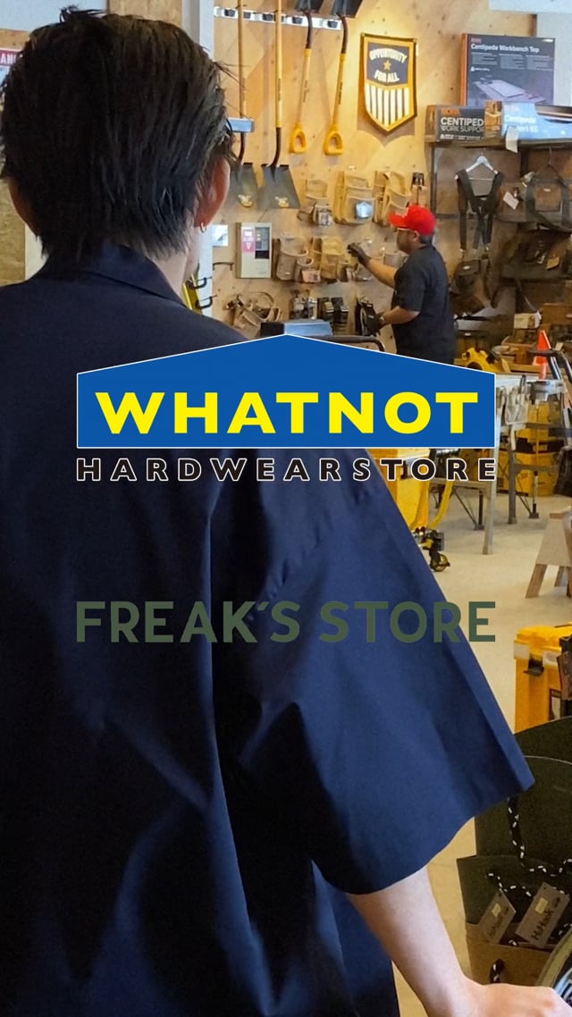 新着セールWHATNOT×FREAK'S STORE 別注ペインターパンツ その他