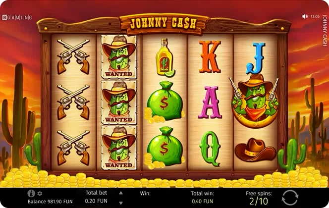 Johnny Kash Casino Image