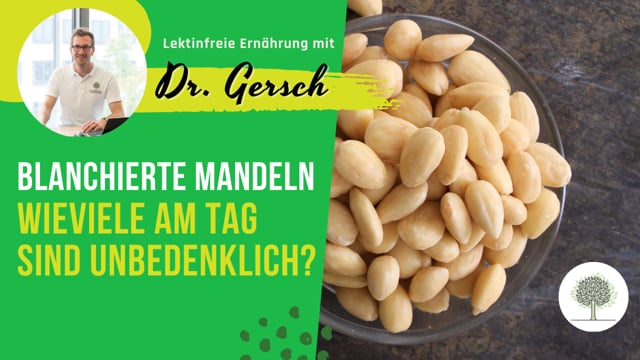 Blanchierte Mandeln: wie viele kann man täglich etwa essen? 