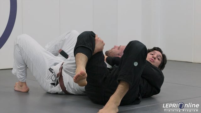 Single Leg Counter to Cross Collar Choke or Back Take